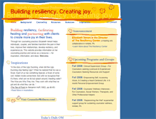 Tablet Screenshot of creating-joy.com